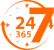 Работа строительной техники 24 часа
