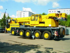 Аренда автокрана liebherr 100 т