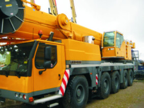 Аренда автокрана liebherr 160 тонн