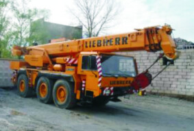 Аренда автокрана liebherr 50 т