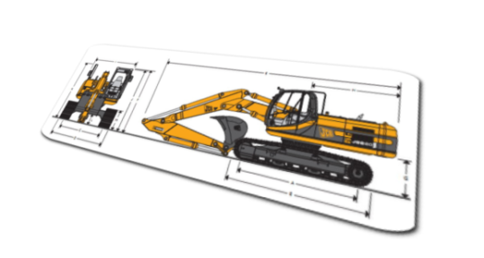 Аренда гусеничного экскаватора JCB