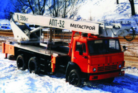 Аренда автовышки 32 метра
